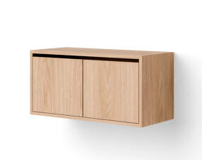 Závesná skrinka Cabinet Low w. Doors, oak