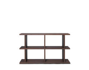 Knižnica Kona Bookcase 2x2, dark stained