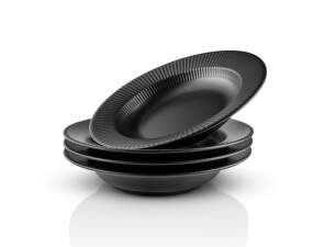 Hlboký tanier Legio Nova Deep Plate 22 cm 4ks, black