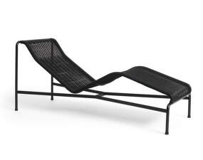 Lehátko Palissade Cord Chaise Longue, anthracite