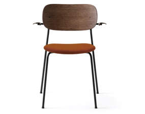 Stolička Co Chair s podpierkami rúk dark oak, Champion 061