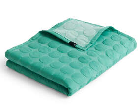 Prikrývka Mega Dot Organic 260x260, sea green