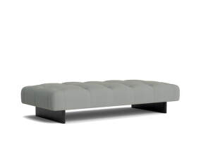 Leňoška Quilton Lift Daybed, black water based lacquered oak/Remix 906