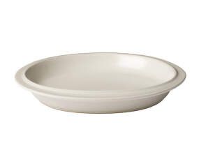 Misa Edge Bowl Ø35 cm, ecru stoneware