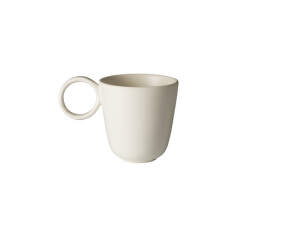 Hrnček s uchom Edge Mug w. Handle 2ks, ecru stoneware