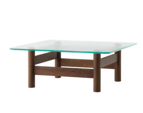 Konferenčný stolík Brasilia Lounge Table, dark stained oak