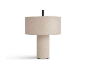 Prenosná stolná lampa Margin, beige canvas