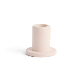 Svietnik Tube Concrete Small, light pink