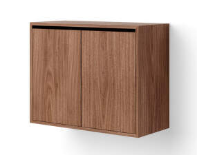 Závesná skrinka Cabinet Tall w. Doors, walnut