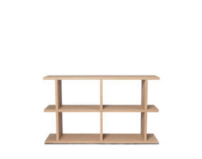 Knižnica Kona Bookcase 2x2, natural