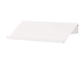 Polica New Works Slanted Shelf, white