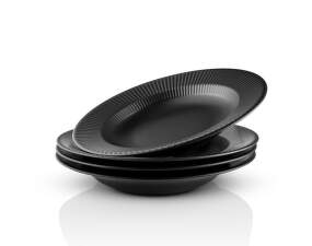 Hlboký tanier Legio Nova Deep Plate 25 cm 4ks, black