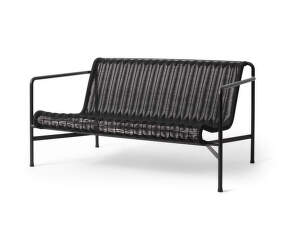 Lavička Palissade Cord Lounge Sofa, anthracite