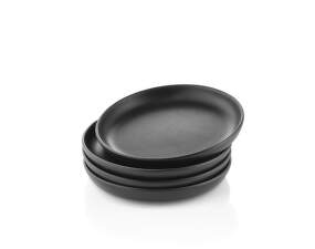 Dezertný tanier Nordic Kitchen Plate 17 cm 4ks, black