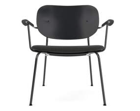 Kreslo Co Lounge Chair, black oak/Re-wool 0198