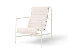 Textilný podsedák Palissade Lounge Chair High quilted cushion, cream white