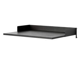 Stolová doska New Works Desk Kit, black ash/black