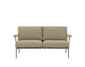 Pohovka Settle Sofa 2-Seater, Ribbed Weave 5/taupe