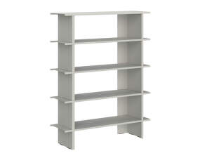 Policový regál Hes Bookcase, pebble grey