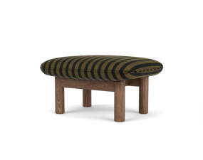 Ottoman Brasilia, Cabanon Soft/walnut