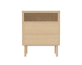 Komoda Cana Dresser H91, white oiled oak