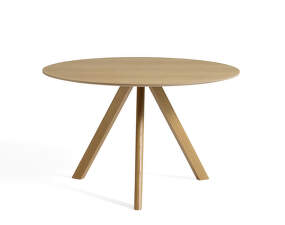 Stôl Copenhague CPH 20 Ø120, oak/oak veneer