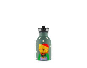 Detská fľaša Kids Bottle 0,25 l, smart cat