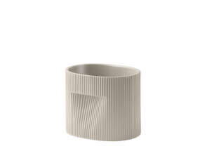 Kvetináč Ridge Planter H15, beige