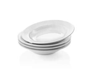 Hlboký tanier Legio Nova Deep Plate 22 cm 4ks, white