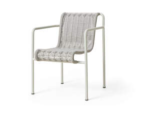 Stolička Palissade Cord Dining Armchair, sky grey