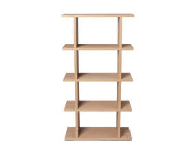 Knižnica Kona Bookcase 1x4, natural