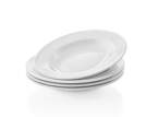 Hlboký oválny tanier Legio Nova Deep oval plate 25 cm 4ks, white