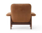 Kreslo Brasilia Lounge Chair, Dunes camel/walnut