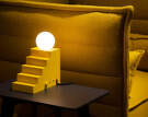 Stolná lampa Stair, mellow yellow