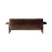 Pohovka Brasilia, Sheepskin sahara/walnut