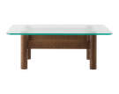 Konferenčný stolík Brasilia Lounge Table, dark stained oak