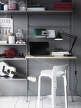 Drôtená polica Magazine Shelf 78 x 30, grey