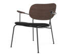 Kreslo Co Lounge Chair, dark oak/Sierra 1001