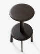 Barová stolička Massif Bar Stool AV40, dark oak/warm black