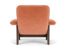 Kreslo Brasilia Lounge Chair, Avalon 012/dark stained oak