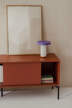 Skrinka Met TV Stand, terracotta blush