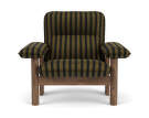 Kreslo Brasilia Lounge Chair, Cabanon Soft/walnut