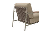 Kreslo Settle Lounge Chair, Ribbed Weave 5/taupe