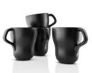 Hrnček Nordic Kitchen Cup 35 cl 4ks, black