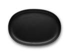 Servírovací tanier Nordic Kitchen Oval Plate 32 cm 4ks, black