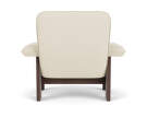 Kreslo Brasilia Lounge Chair, Baru 0200/dark stained oak