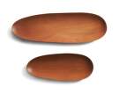 tacy-Thin Oval Boards Set, mahogany