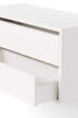 Závesná skrinka Cabinet Low w. Drawers, white