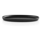 Servírovací tanier Nordic Kitchen Oval Plate 32 cm 4ks, black