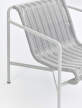 Kreslo Palissade Cord Lounge Chair Low, sky grey